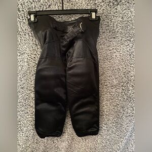 BLACK CHAMPRO YOUTH XL BASEBALL PADDED PANTS SHORTS SHINY BOYS EXTRA SMALL